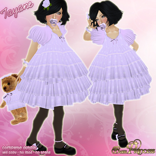 :*BABY*: Tayane in baby purple :*PRINCESS*: