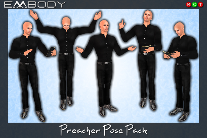 Embody Prop Pose Pack M PREACHER