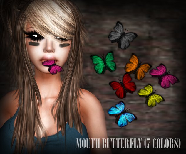 dl:: Mouth Butterfly (7 colors)