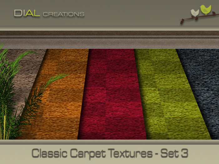 NEW !!! Seamless Classic Carpet - Set 3 - Full Perm