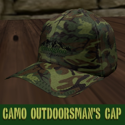 Camo Outdoorsman's Cap