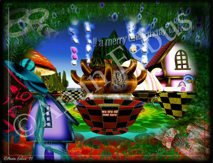 "all mad here" by Anan Eebus