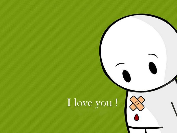 I Love You Valentines Card 
