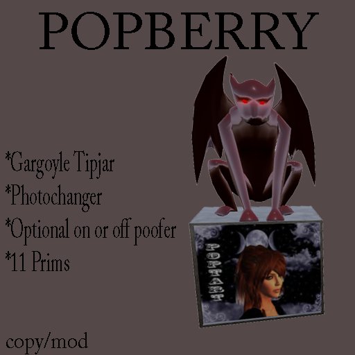 RED GARGOYLE TIPJAR