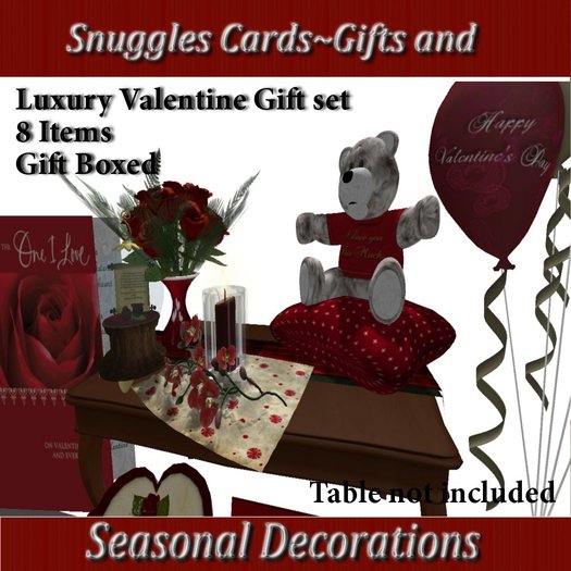 Snuggles Luxury Valentine Gift Set