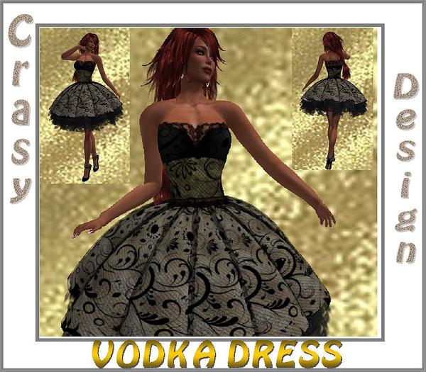 VODKA DRESS BOXED - GOWN