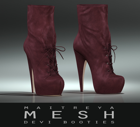 Maitreya Mesh * Devi Booties Rose