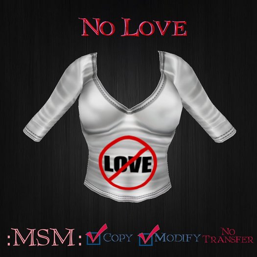 :MSM: No Love