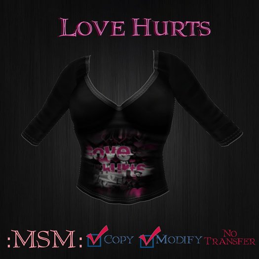 :MSM: Love Hurts Top