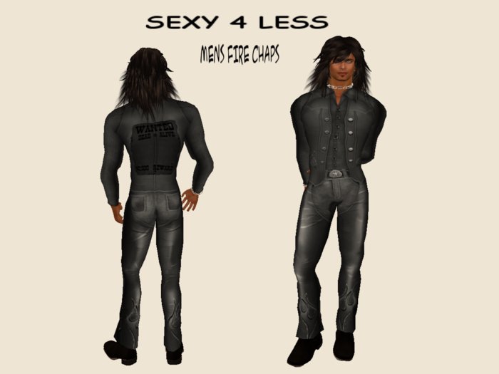 S4L MENS FIRE CHAPS