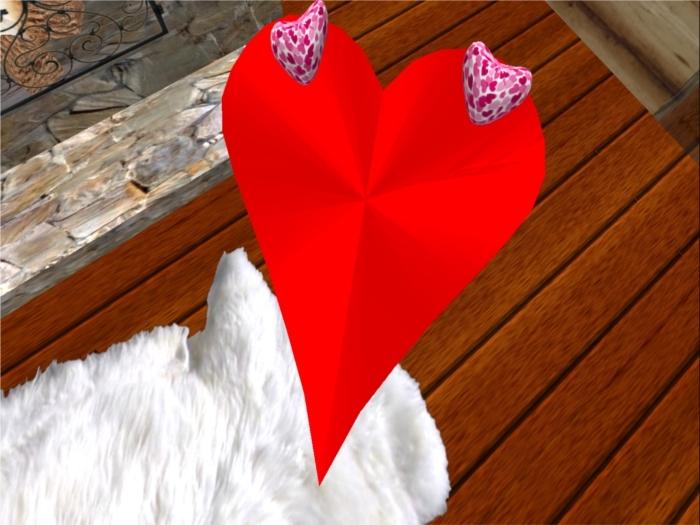 Heart's Table w/ hearts