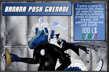 ~TR boxed banana push grenade
