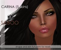 *SABOO* CARINA - 5 Skins & Shape full perm for resell