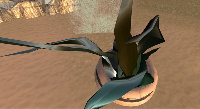 amphora with animated Agave