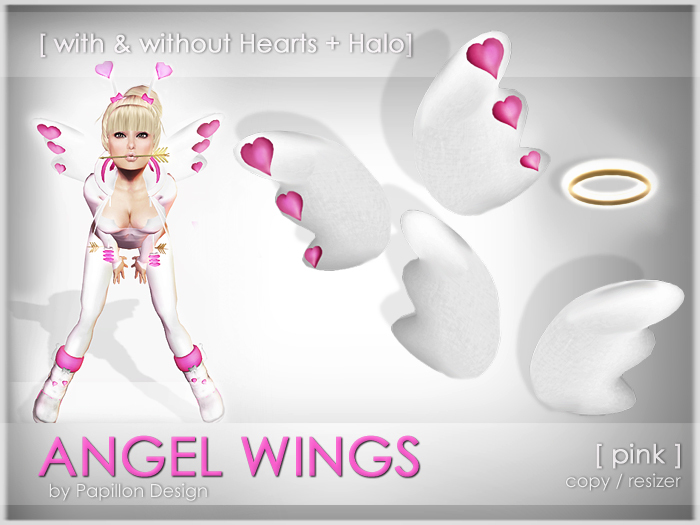 .:: PaPiLLoN Design ::. <3 Angel Wings & Halo <3