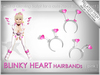 Blinky%20heart%20hairband%20pink%20poster%20related