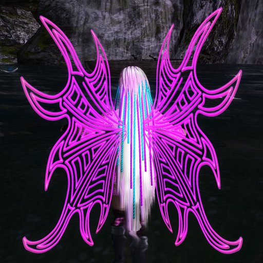 Purple Rave Wings by Aqua Vitae