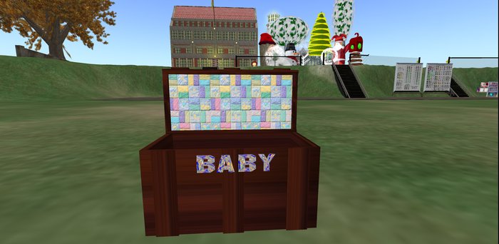 Music hope chest with hidden door
