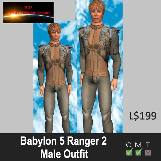 Babylon 5 Ranger 2 Male