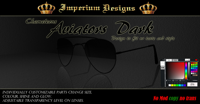 chameleons Aviators dark