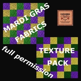 Mardi Gras fabrics texture pack