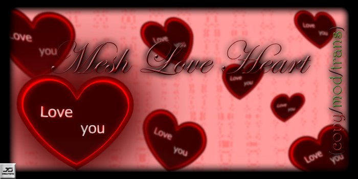 JS Ceations: Mesh Love Heart 