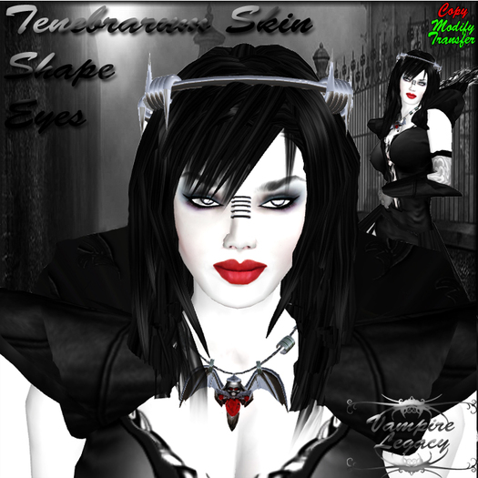 Vampire Legacy - Tenebrarum Skin,Shape,Eyes