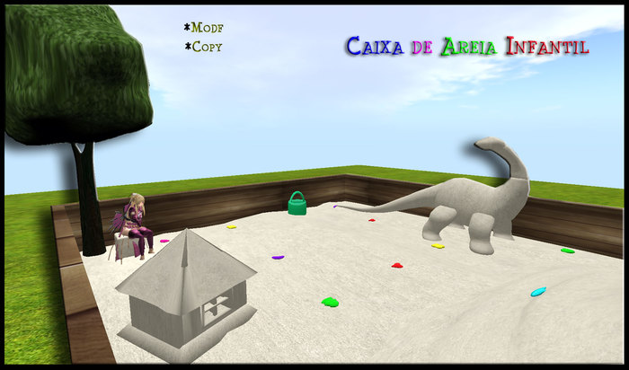 Caixa de Areia Infantil - La Creativite