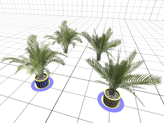 ForestValley Young Palm Set