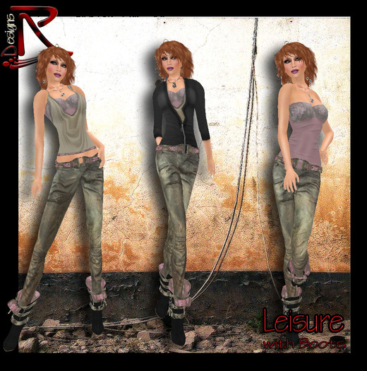 Leisure with Ankle Boots - Ronjas RDesignS Collection by Ronja Pera (Retail BoX)
