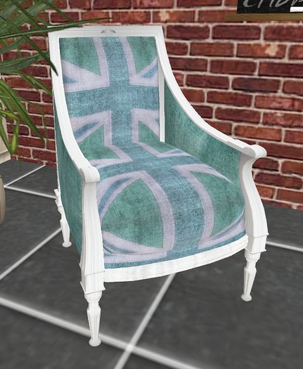 Aqua Brit chair