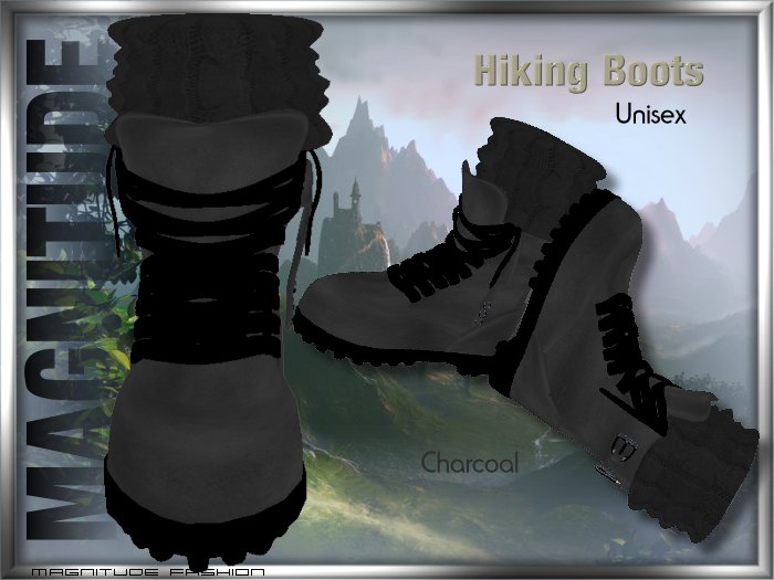 MF-hiking boots - charcoal
