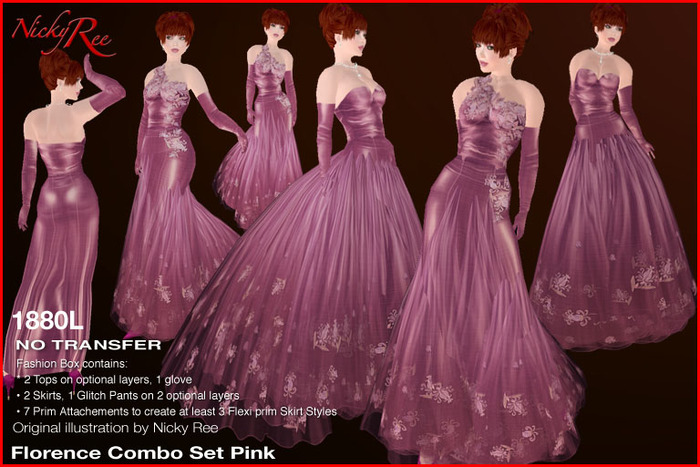 *NR* Florence Combo Set Pink