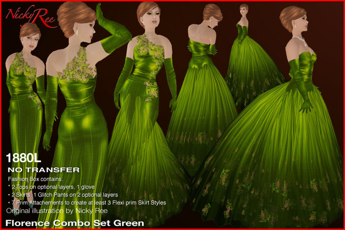*NR* Florence Combo Set Green