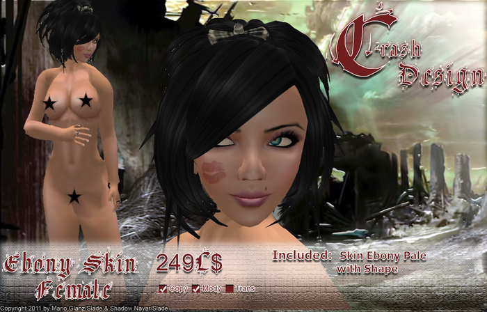 Crash Design  - Ebony Skin