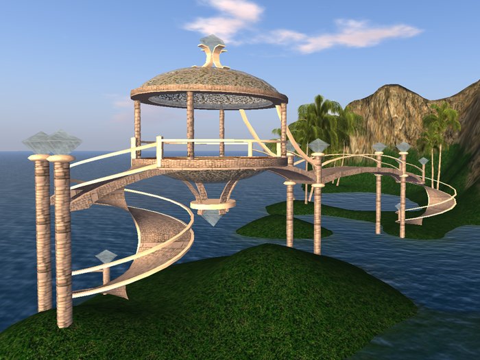 Java Designs Gazebo & Bridge