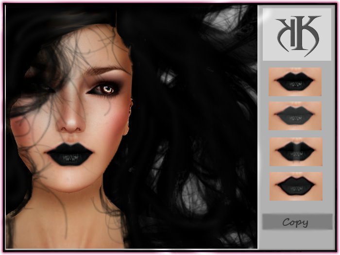 ::KK:: Lipstick Dark Gothic Set 