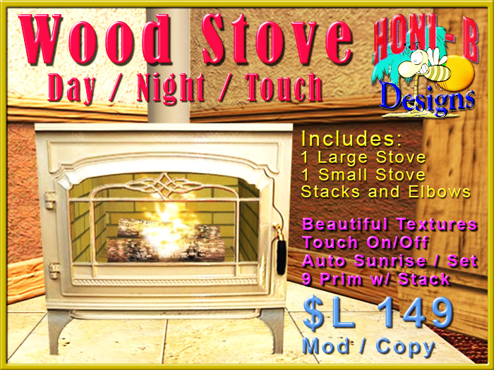 Wood Stove (tan) 