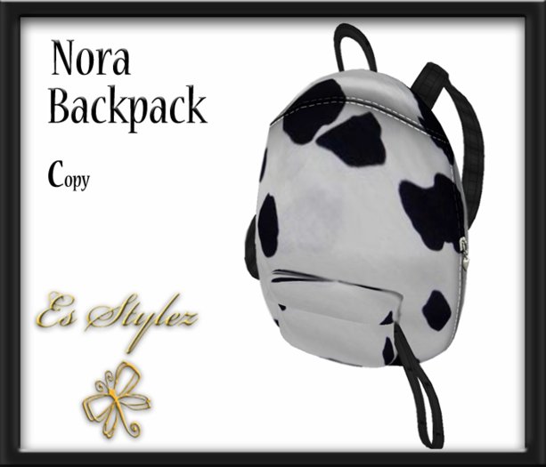 ~*Es Stylez*~Nora Backpack _ Cow
