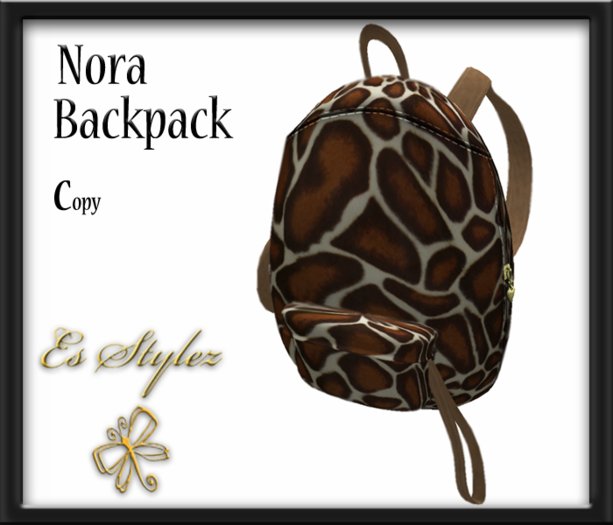 ~*Es Stylez*~Nora Backpack _ Giraffe