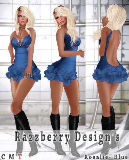 ~:Razzberry:~ Rosalie - Blue
