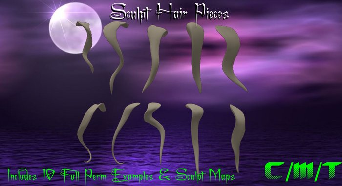 Hair Sculpts Boxed