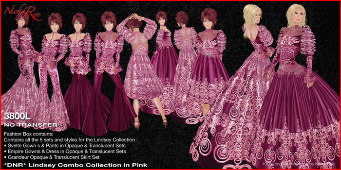 *DNR*Lindsey Combo Collection Pink