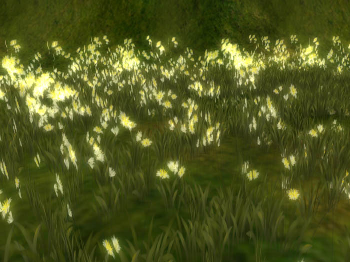 Tiny Glow Flower yellow