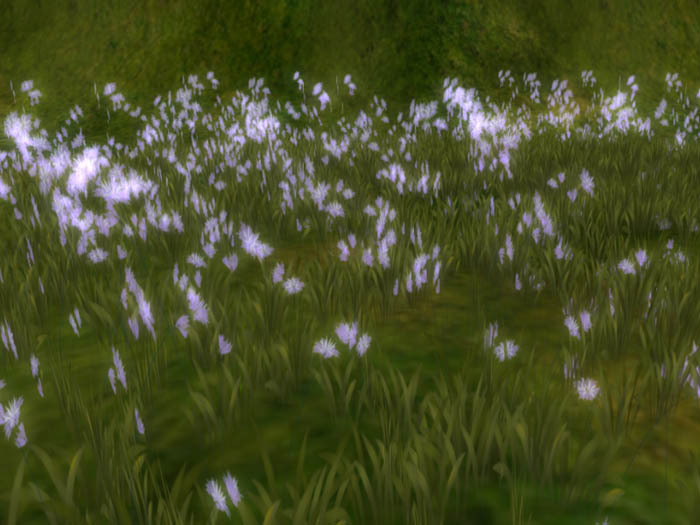 Tiny Glow Flower purple