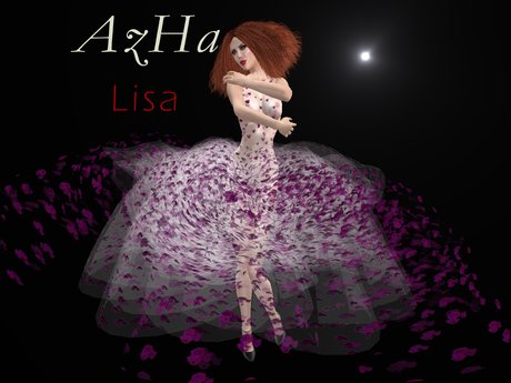 Second Life Marketplace - AzHa Gowns * Lisa purple