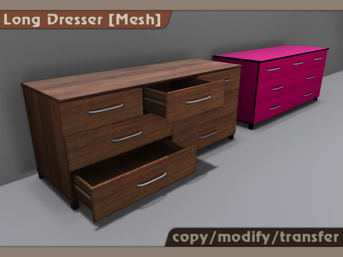 ::TeddyJr:: Long Dresser [ Mesh ] Fullperm