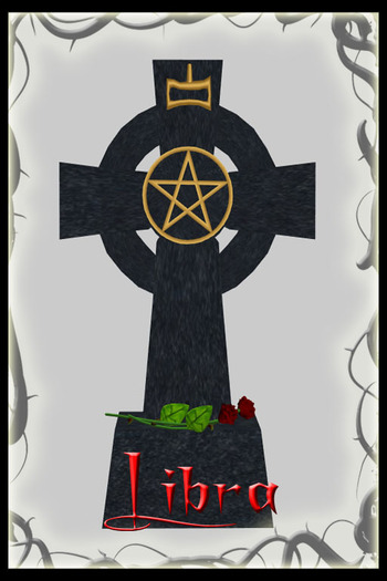 Celtic Cross Tip Jar - Libra