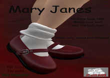 ~IWK~ Mary Jane Red
