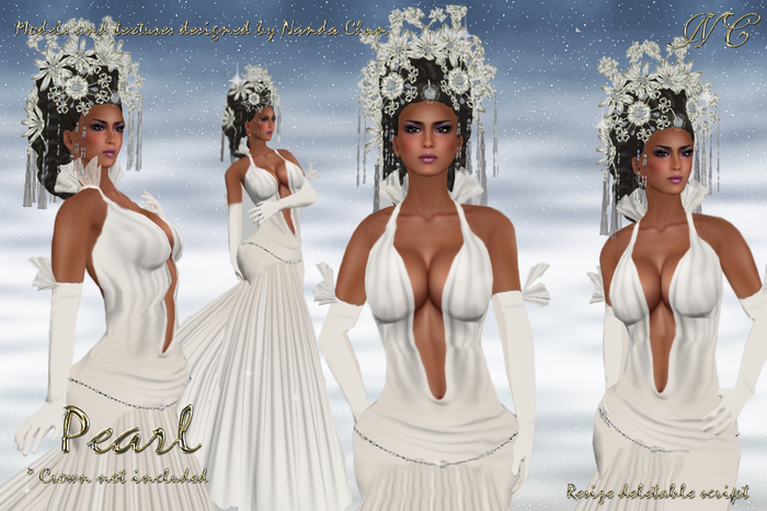 Vendor Pearl Gown